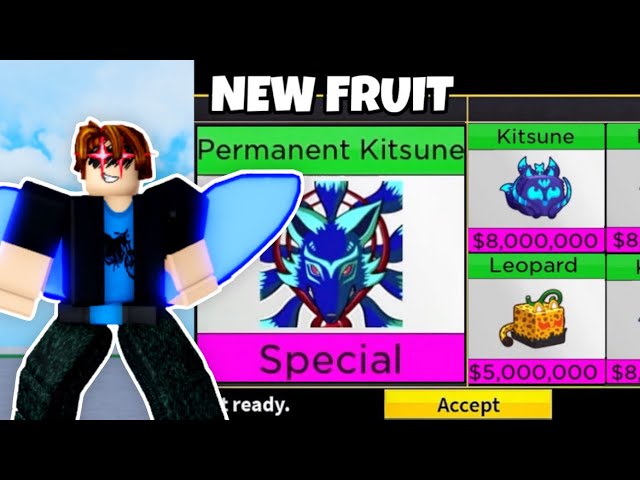 amazing roblox on LinkedIn: Update 20 Blox fruits Part 1! New Kitsune Fruit  & Gear 5