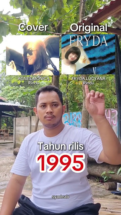 Tahukah kamu lagu Agnes Monica 'Rindu' adalah covernya?#shorts #viral #reels #music #tiktok #cover