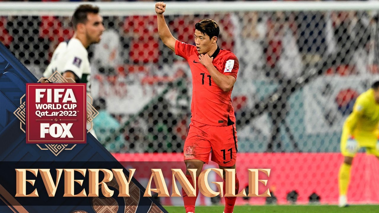 South Koreas Hwang Hee-chan scores NAIL-BITING goal in the 2022 FIFA World Cup Every Angle