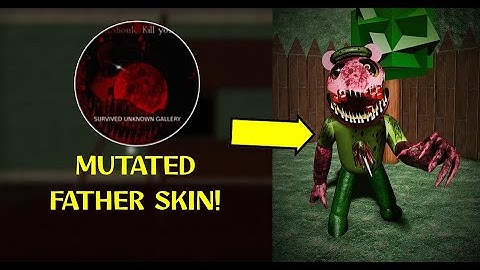 How to get MUTATED FATHER MORPH in Piggy: The Unknown Future! - Roblox