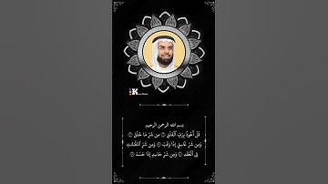 اجمل صوت ايات القرآن حالات واتس اب ❤خلفية للمونتاج🍁الشيخ صلاح بو خاطر سورة الفلق