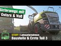 Lohnunternehmen Osters &amp; Voß | Baustelleneinsatz &amp; GPS-Ernte mit Fendt Traktoren | Reportage Teil 3