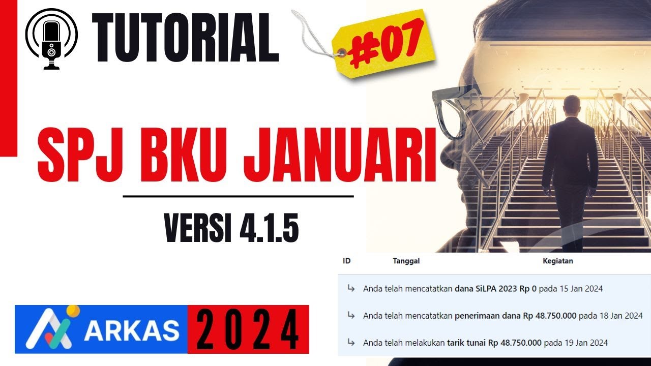  cara melakukan spj pada bku arkas 4 tahun 2024 youtube