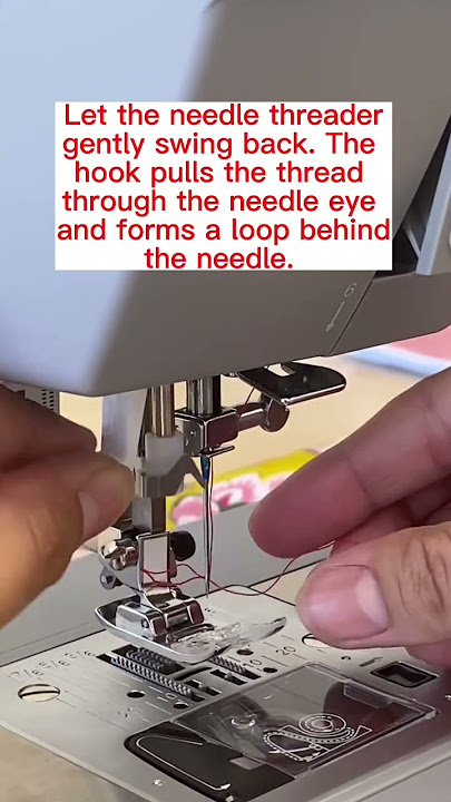 How to Use a Needle Threader - Two Types! 