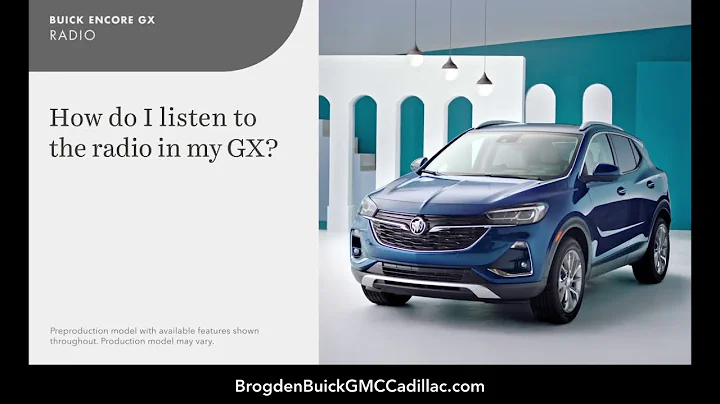 2020 Buick Encore GX | How To Use Your Radio Features | HaysCars.com