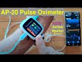 Vibeat AP-20 Wrist Pulse Oximeter and Oral-Nasal Airflow Sleep Disturbance Screener: Unbox&amp; 1st Look