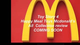 Toy Story 4 McDonald’s Happy Meal
