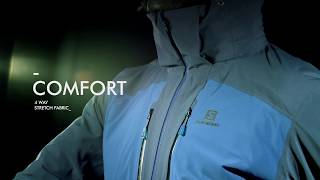 salomon icefrost men's ski jacket