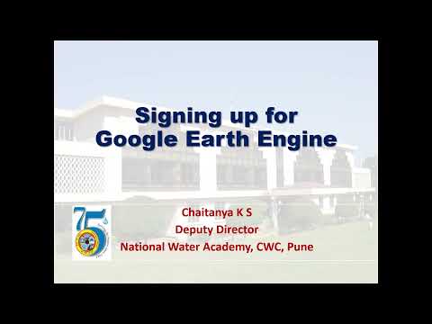 Signing up for Google Earth Engine