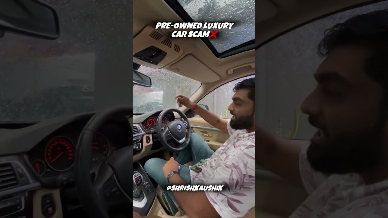 DELHI USED LUXURY CAR MARKET ME 30 LAKH KA SCAM HO GAYA❌ BMW 3 SERIES GT WITH 147 ERROR CODES👎🏽