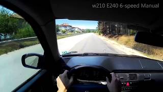Mercedes W210 e240 POV. Варна-Добрич (Включи субтитры. Мат присутствует)