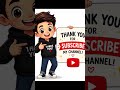 #thankyou all my subscriber.