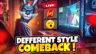 Finally Comeback in Different Style 🤯🔥Handcam Gameplay🤯❤ [Must Watch] - Garena Free Fire Max
