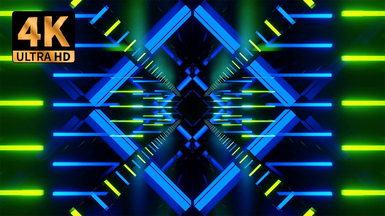 🌟 4K Abstract VJ Loop Video Background 🌟 Best Neon Laser Party Lights 🌟 ...