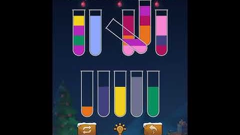 water color sort puzzle level 183 - sort water color puzzle level 183 / watersortpuzzle #shorts