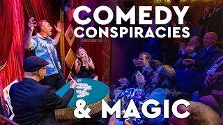 Conspiracy Magician Andy Deemer, Live CloseUp Magic at The Magic Castle