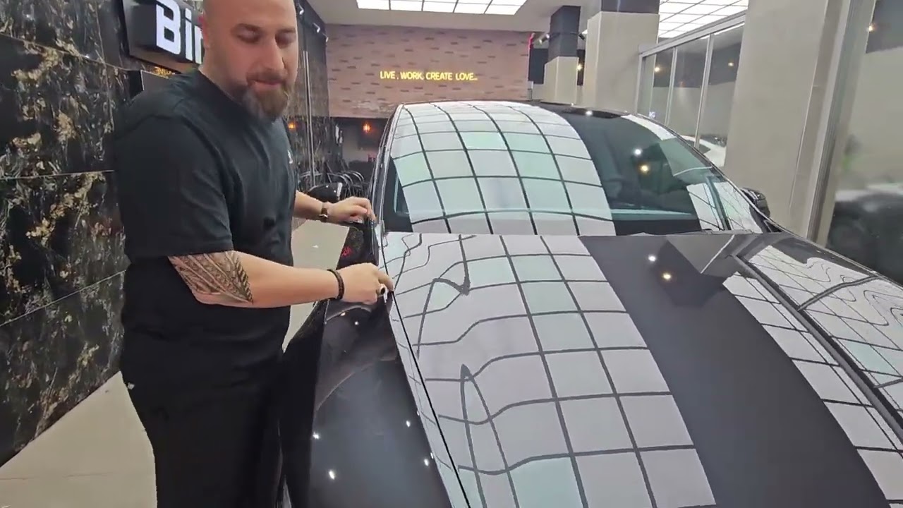 Tesla Stek Boya Koruma Filmi Boyasız Göçük Giderme Çelik Rütuşu LLumar Cam Filmi Ekran Koruma Filmi