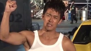 武井壮　ハリウッドデビュー目指す　百獣の王はコンプリート！　トランスフォーマー博　開会式（3）