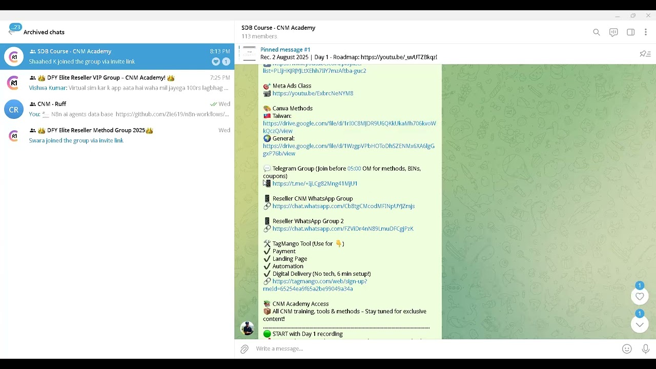 DFY Class - What Assets you get in (Access and Delivery)-CNM Academy