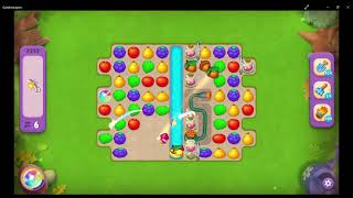 Gardenscapes Level 7292 - No Boosters (version 2) - YouTube