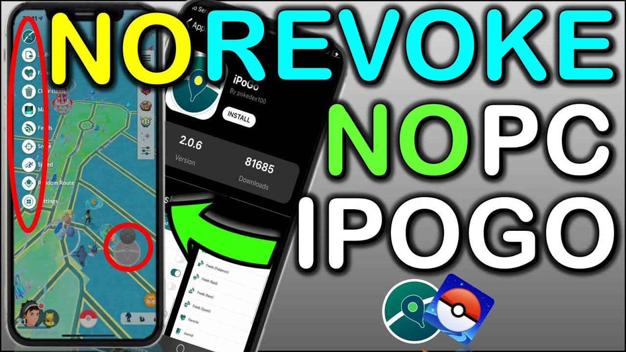 Pokemon Go Hack 2023 - Pokemon Go Spoofer iOS/Android (iPOGO) in