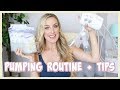 PUMPING 101: ROUTINE & BOOSTING MILK SUPPLY! | OLIVIA ZAPO