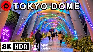 Tokyo Christmas Lights 2023 - Tokyo Dome - 4K HDR Spatial Audio