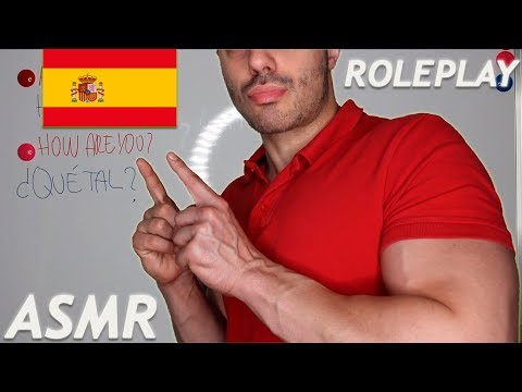 ASMR ROLEPLAY TEACHER (Spanish first leshimbo)