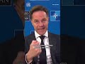 NATO Secretary General Mark Rutte reacted to President Trump's criticism of the organization