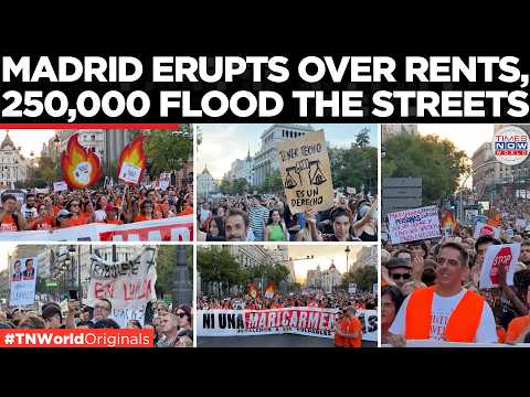 MADRID ERUPTS: Hundreds of Thousands Protest Spain’s Housing Crisis, Rents and Evictions