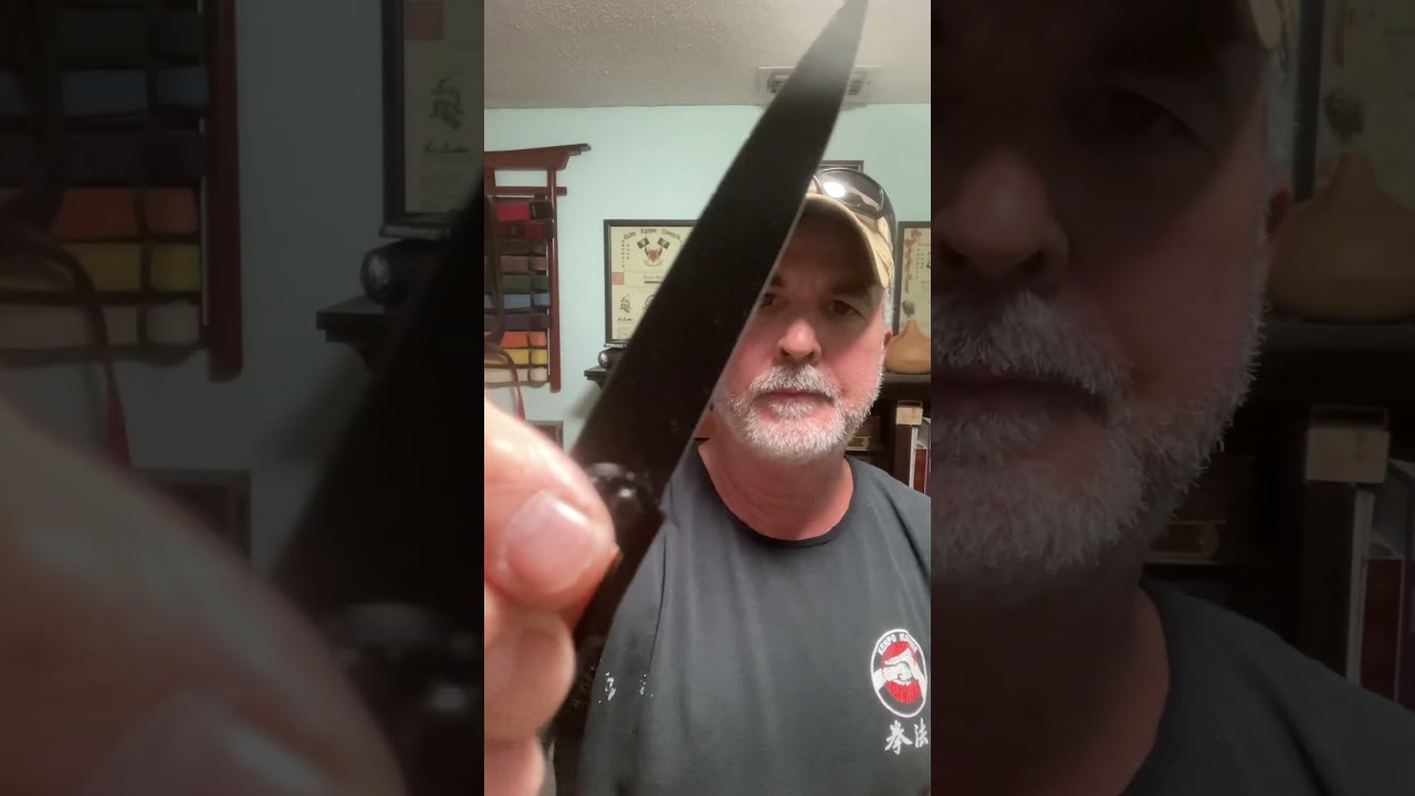 Deejo 37G Olive Wood/Samurai Folding Knife Tattoo Series Z40C13 Steel Black TINI Olive Wood Scale