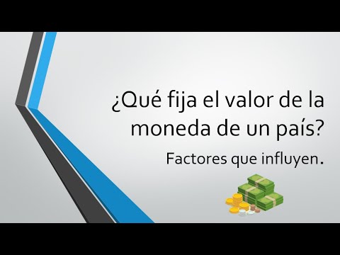 Video: ¿Cuál es el valor de la moneda de una nación en relación con otras monedas?