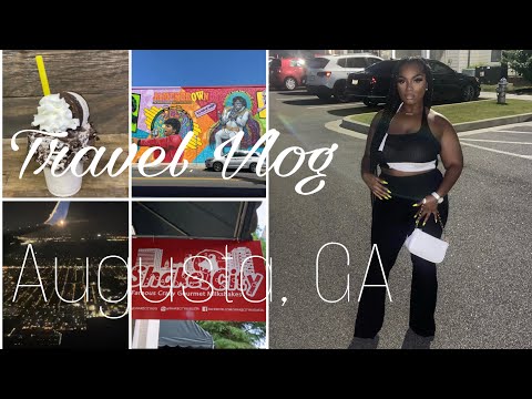 Travel Vlog|Mini vacation to Augusta,GA|