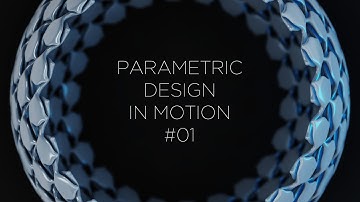 Parametric Design in Motion - Interwoven 3D Pattern   Animation Final