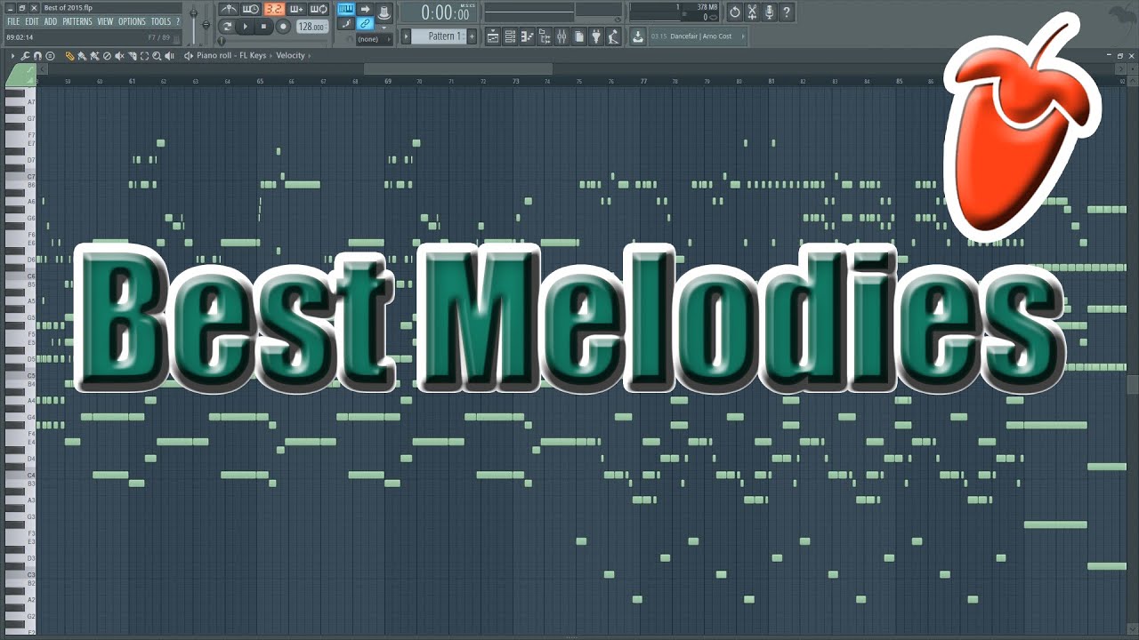 Best Melodies of 2015, 2016 [] FL Studio + FLP