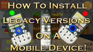 How To Install Legacy Versions Of Baldi's Fun New School Remastered On A Mobile Device! (Tutorial) screenshot 3
