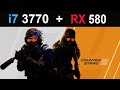 I7 3770 16 GB + RX 580 8 GB - CSGO 2 (COUNTER STRIKE 2)