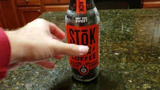 Stok black cold brew coffee reveiw
