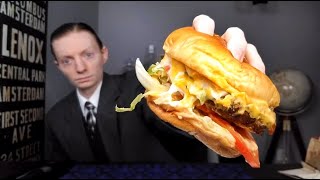 Arbys NEW Big Cheesy Bacon Burger Review!