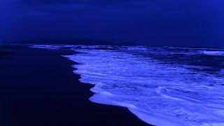Deep Sleep for 10 Hours Straight High Quality Stereo Ocean Sounds of Rolling Waves in Quiet Night