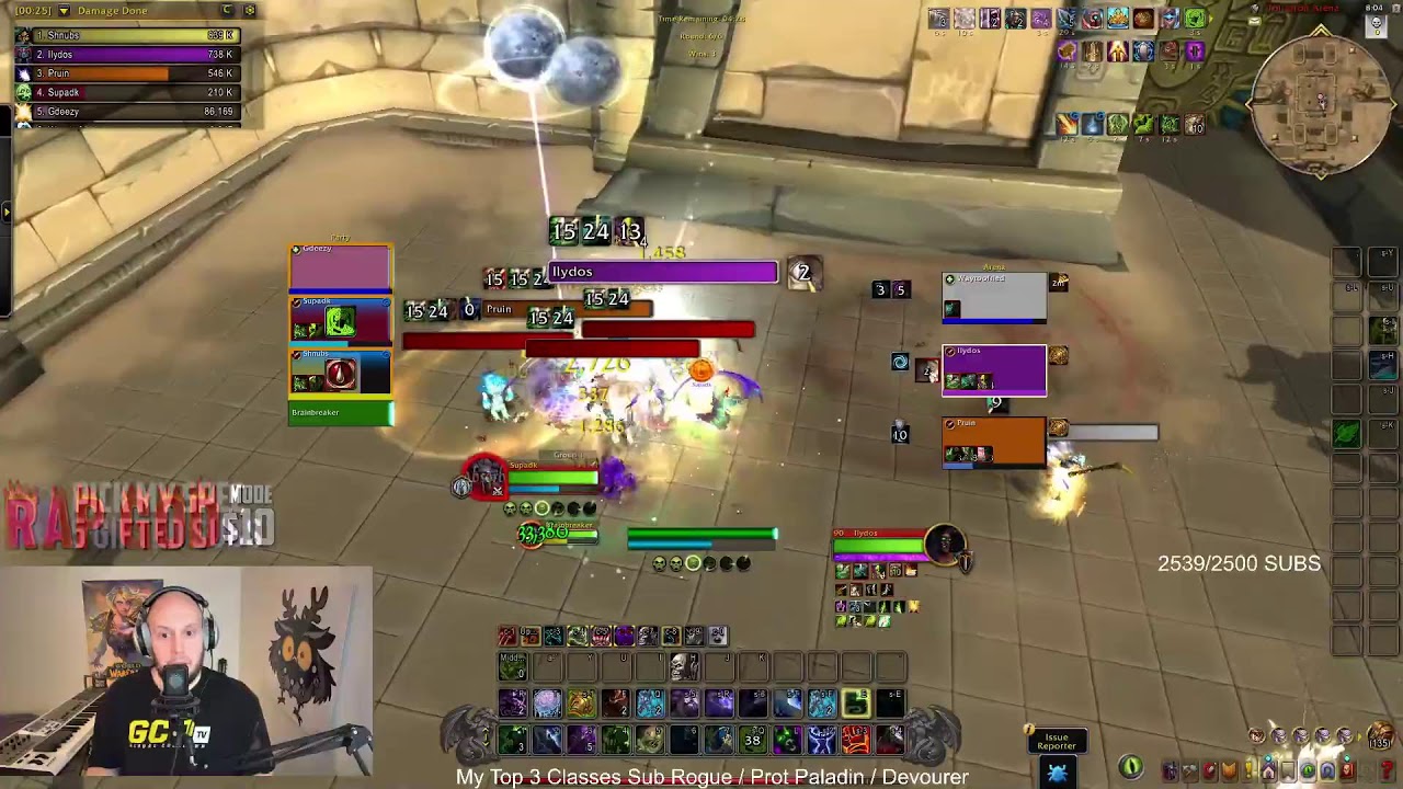 Midnight Searching for MOST FUN Class