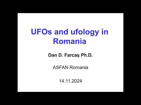 UFOs and Ufology in Romania