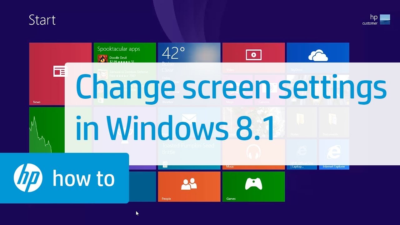 How To Change Your Home Screen On Hp Laptop Grizzbye