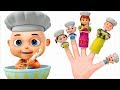 Chef Finger Family | Finger Family Song | Nursery Rhymes & Kids Songs