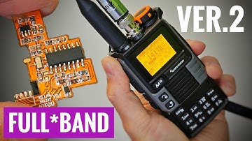 AMAZING VER.2 - HF FULL BAND Modification for Quansheng UV-K5(99)
