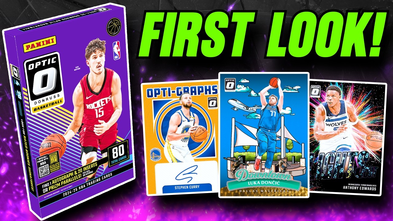 Watch Before Buying! 2024-25 Panini Optic Basketball Preview