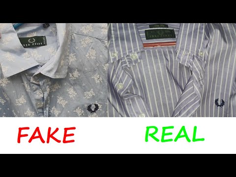 Fred Perry shirt real vs fake. How to spot counterfeit Fred Perry ...