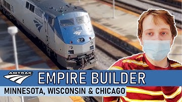 Amtrak Empire Builder | The Frozen Mississippi River | Part 3