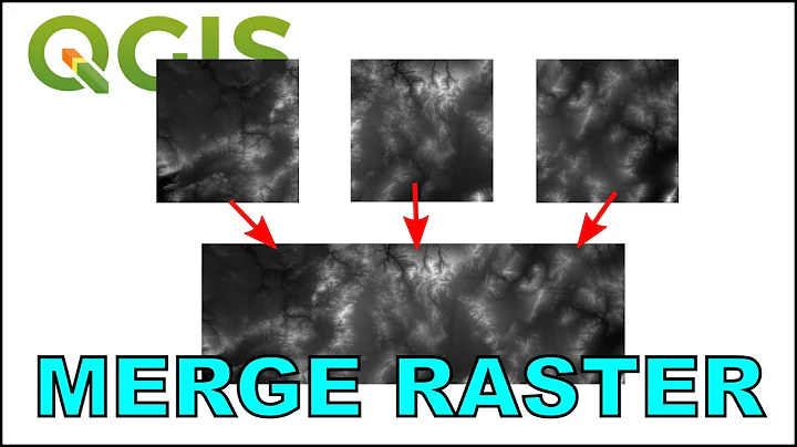 Merge Raster Layers in QGIS (Create a Raster Mosaic)