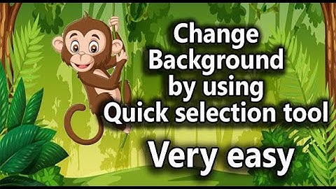🆕photoshop Elements Quick Selection Tool Tutorial 🏻 How To Use The Quick Selection Tool In Photoshop